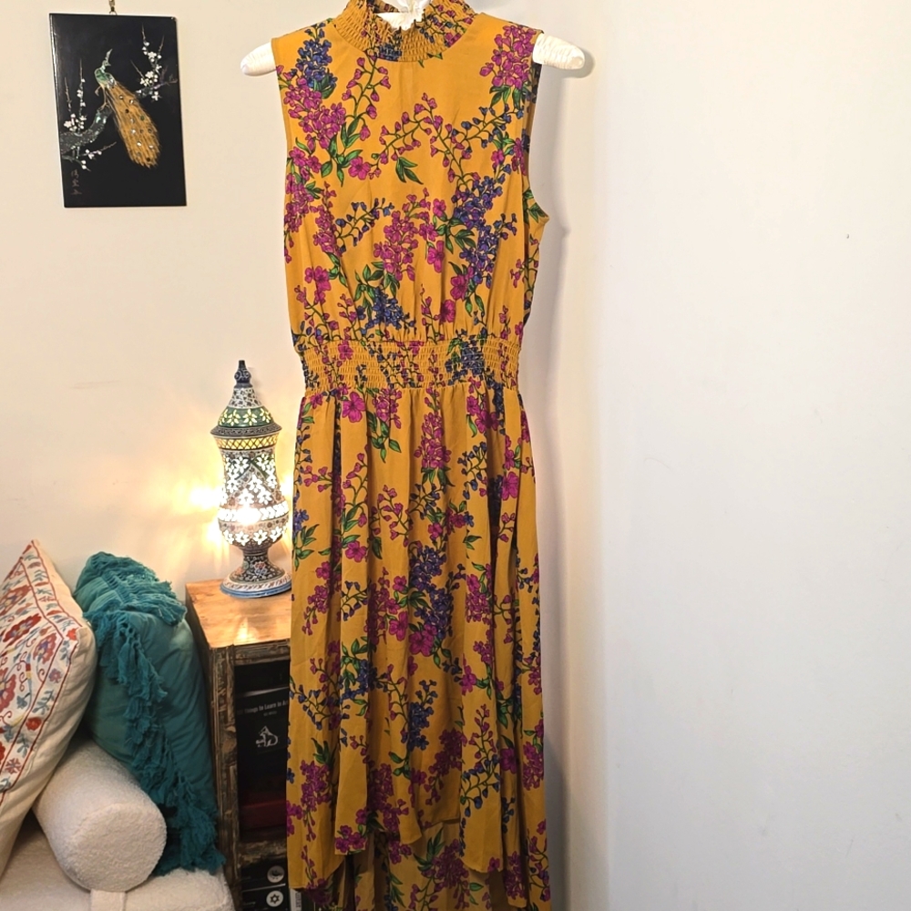 Nanette Lepore high low floral dress
